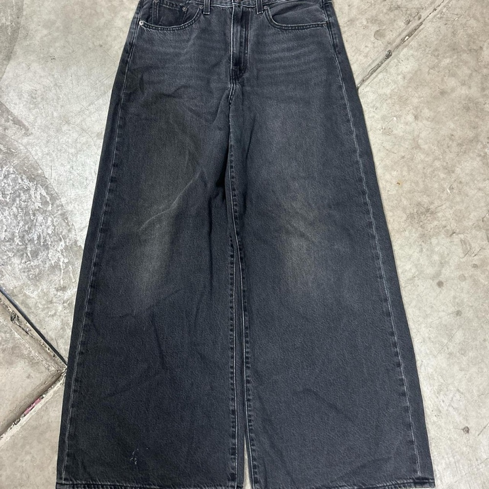 Levi's Black Wide Leg Jeans